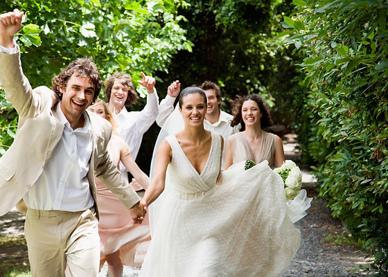 結婚式のパーティー