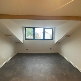 slaap kamer is mooi gestuct door Fejza Bouw