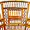 Thumbnail: 1970's Brighton Pavillion Chinoiserie Tiger Bamboo Cane Armchair by Thomasville