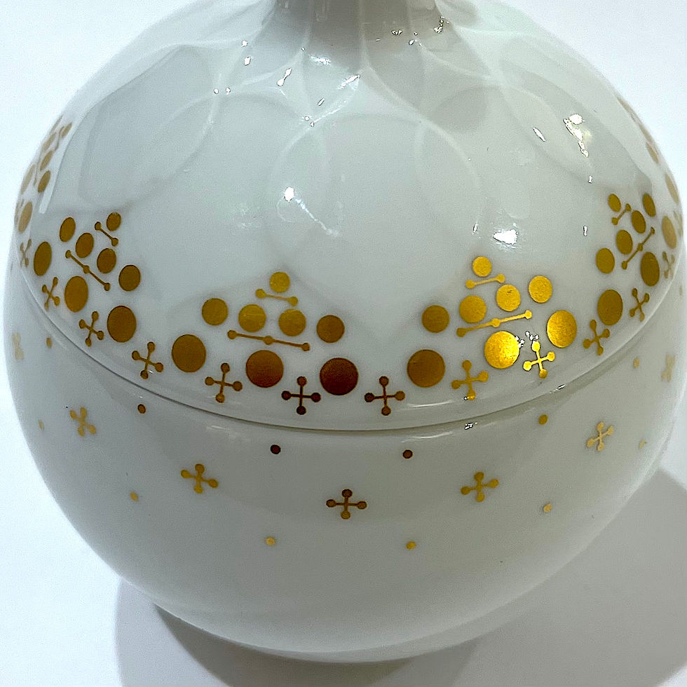 Thumbnail: 1970's Rosenthal "Alhambra" Lotus Covered Jar by Bjorn Wiinblad