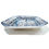 Thumbnail: Hand-Painted Blue/White "Forest" Portuguese Faience Platter Side