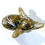 Thumbnail: 1960's Murano Millefiori "Golden Quilt" Glass Elephant