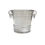 Thumbnail: SOLD: Vintage Blown Glass Ice Bucket With Ring Handles