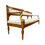 Thumbnail: Early 19th Century Empire Bench - Carved - Gilt Dolphin Arms