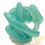Thumbnail: Mid-Century Modern Murano Ribbed Glass Knot