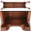 Thumbnail: Early 20th Century Chippendale Console Table - Hand-Carved Solid Honey Mahogany