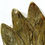 Thumbnail: SOLD: Virginia Metalcrafters 1950 Sage Leaf Solid Cast Brass Dish