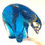 Thumbnail: 1980s Murano Turquoise Bullicante Polar Bear