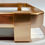 Thumbnail: Mid Century Modern Italian Brass & Smoke Glass Tray by M B - Large