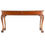 Thumbnail: Early 20th Century Chippendale Console Table - Hand-Carved Solid Honey Mahogany