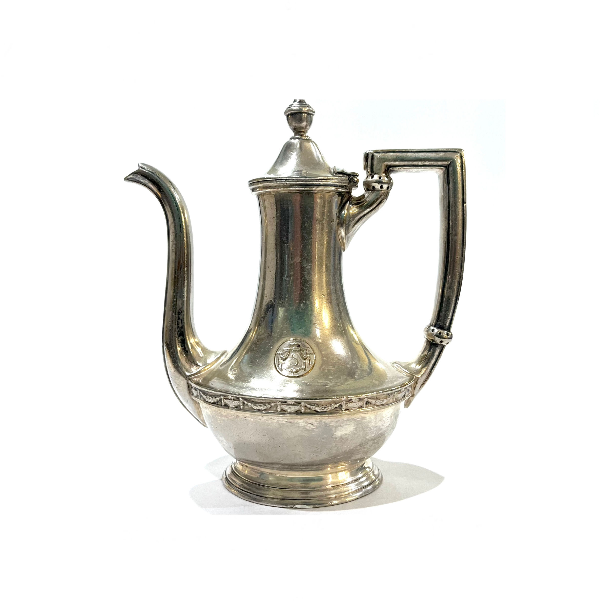 Early 20th Century Hotel Silver Individual Teapot - Hotel Stadler