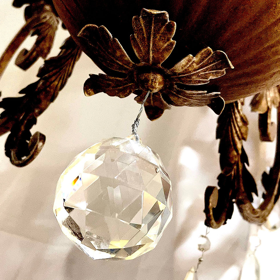 Thumbnail: French Inspired Hand-Wrought Six + One Chandelier by Fine Art #161740ST