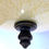 Thumbnail: "Roma" Crystal Embellished Bronze Semi-Flush Light by Corbett Lighting