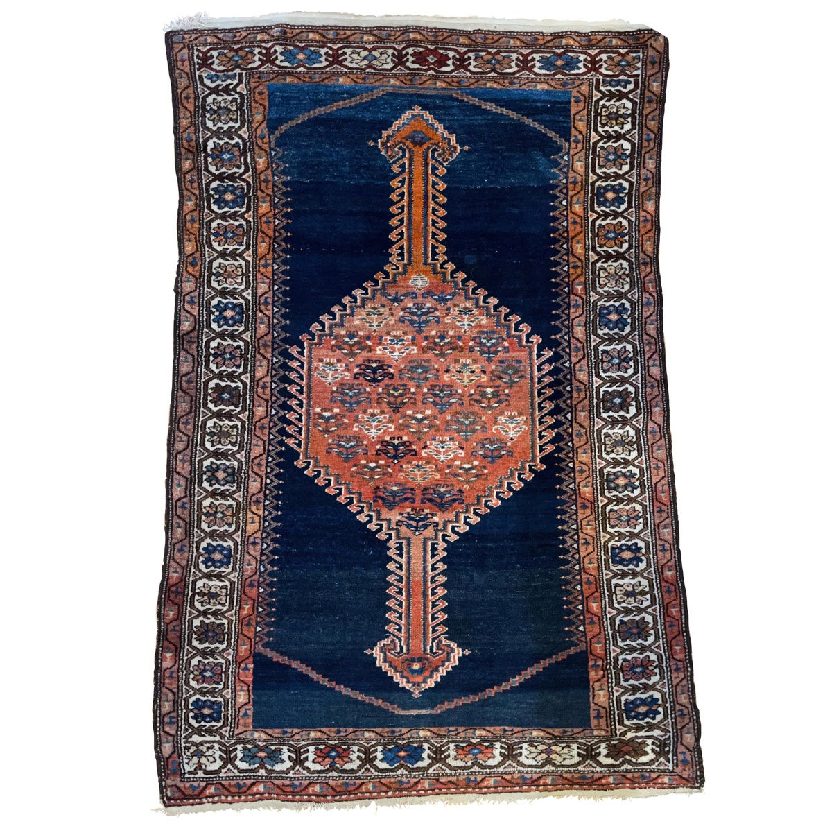 SOLD: Antique Persian Bidjar Rug - 4 x 6"