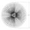 Thumbnail: SOLD: Kelly Wearstler Visual Comfort - Strada Medium Flush Mount in Silver Leaf