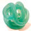 Thumbnail: Mid-Century Modern Murano Ribbed Glass Knot