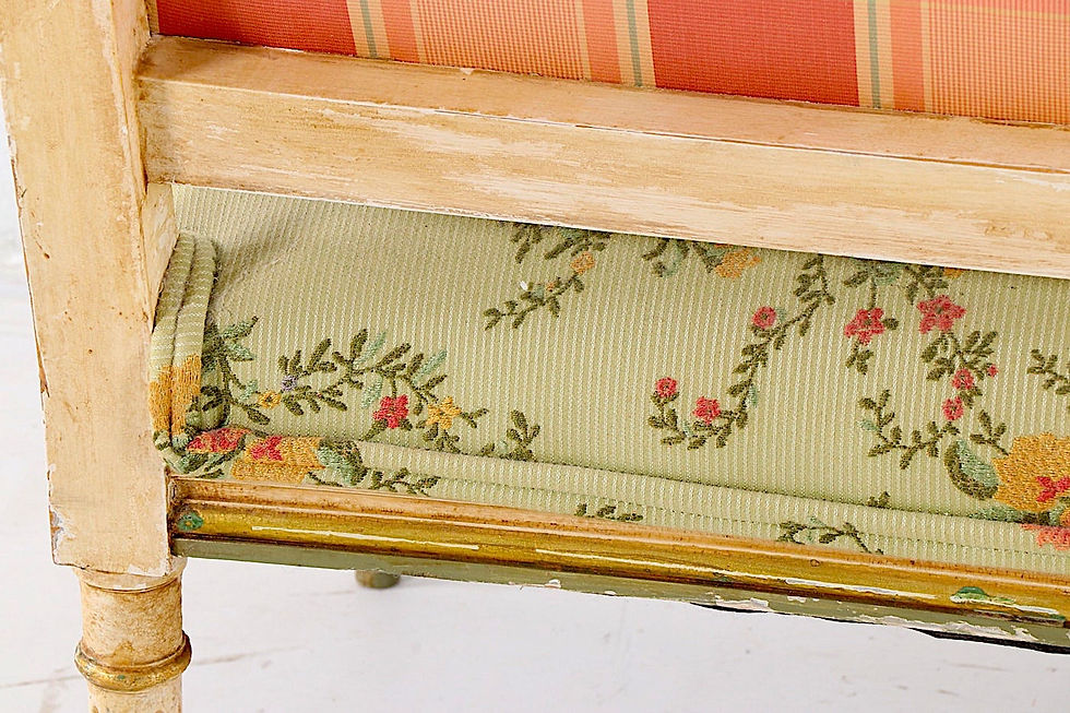 Thumbnail: SOLD: Louis XVI Painted Settee