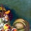 Thumbnail: Circa 1900 Excelsior Fruit Chromolithograph in Rustic Distressed Frame