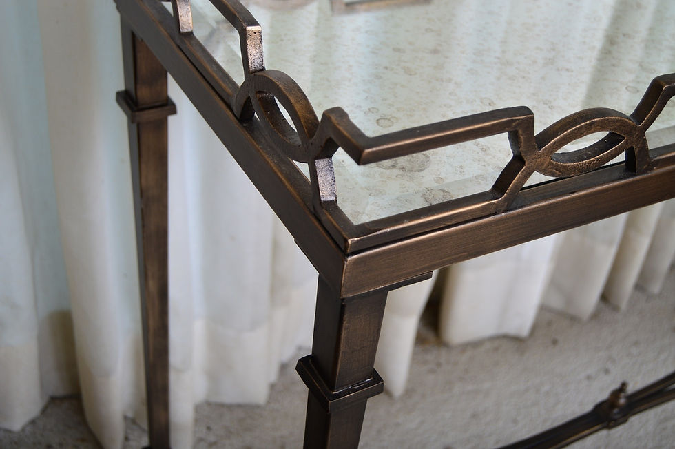 Thumbnail: SOLD: Thomas Pheasant for Baker Furniture "Bracelet" Console