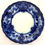 Thumbnail: Late 19th Century Wood & Son Flow Blue Seville Ironstone Dinner Plate