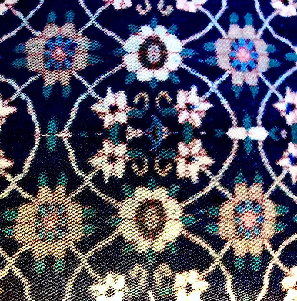 Thumbnail: SOLD: Persian Dream 22" x 22" Down Filled Pillow by Poetic Pillow