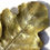 Thumbnail: SOLD: Hand Cast Brass Fig Leaf Dish By Virginia Metalcrafters Circa 1948