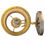 Thumbnail: SOLD: Gold and Silver Leaf "Twig" Parc Royal Sconce Pair by Corbett