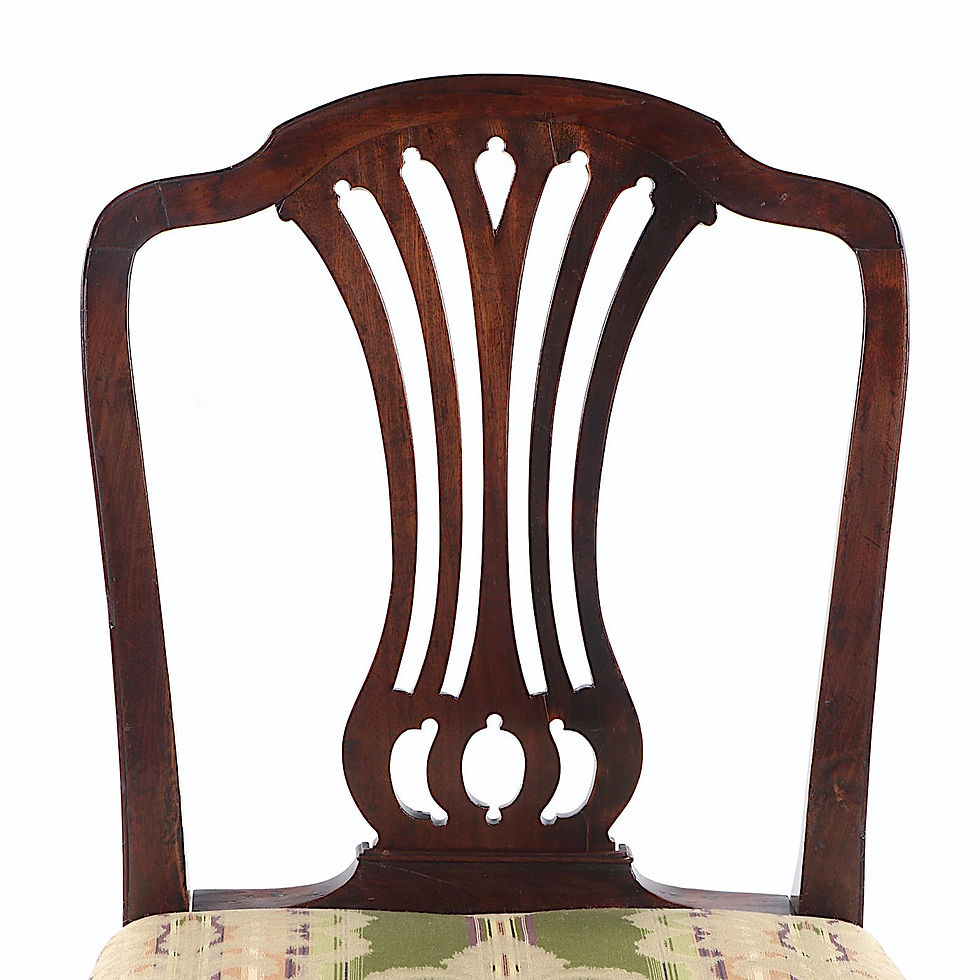 Thumbnail: SOLD: 18th Century George III Dining Chairs - Set of Six