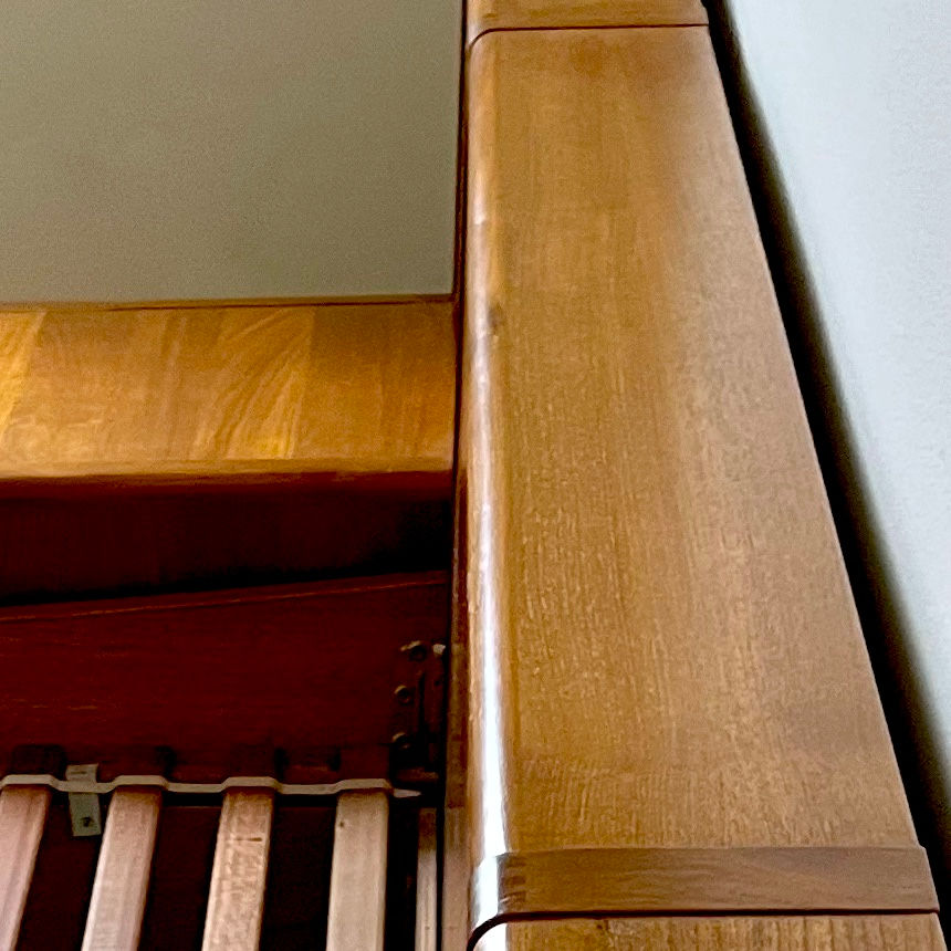 Thumbnail: 1970's D-Scan Danish Modern Teak Queen Platform Bed With Floating Nightstands