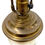 Thumbnail: SOLD: 40's White Opaline Cylinder Lamps Decorated With Lilac Botanicals - a Pair