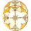 Thumbnail: 1940's Gold Encrusted Medallion Service Plate Pair by H & C Schlaggenwald