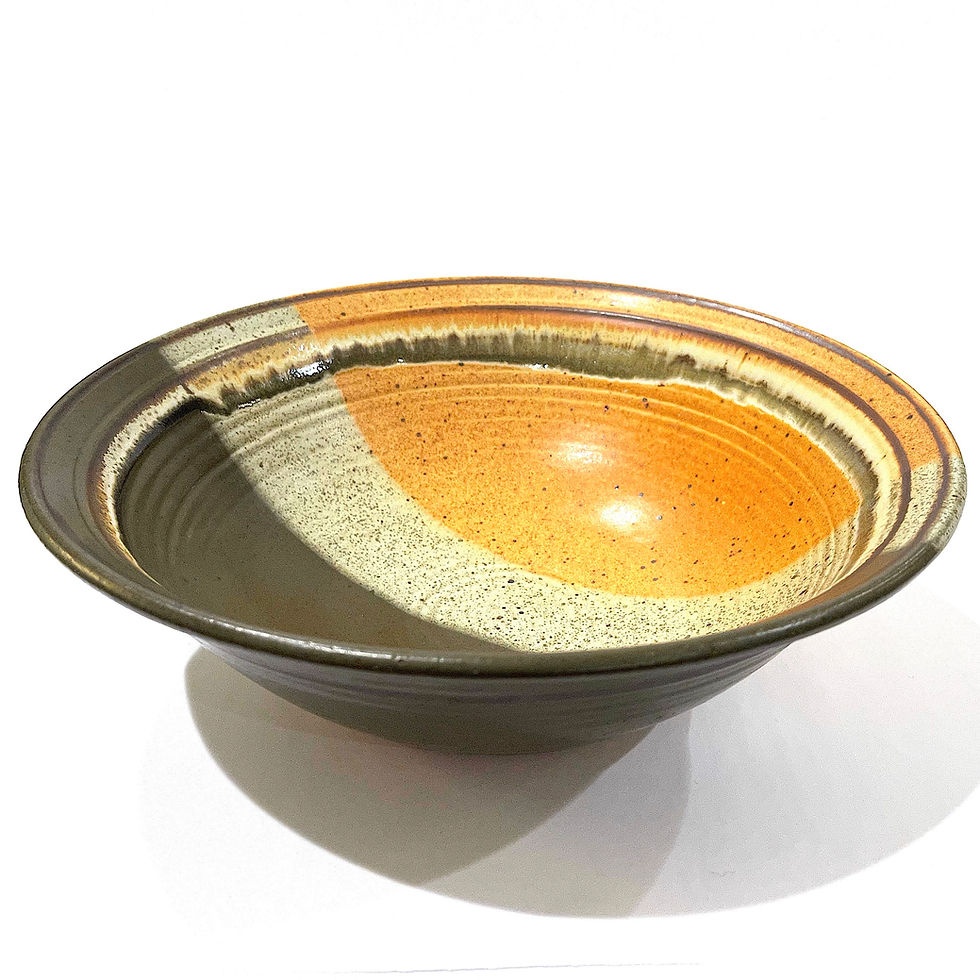 Thumbnail: SOLD: Groovy 1970's Studio Pottery Bowl by Montana Potter Robert Markle