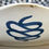 Thumbnail: Vintage Hand-Painted Blue/White "Forest" Portuguese FaienceScalloped Bowl Scallop "Scuff"