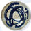 Thumbnail: SOLD: 1970's Cobalt "Squiggle" Studio Art Pottery Bowl - Signed