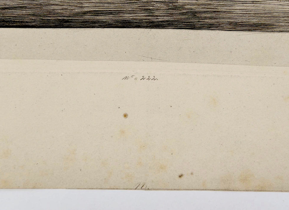 Thumbnail: SOLD: 18th Century Cattle Engraving by Jean Jacque De Boissieu