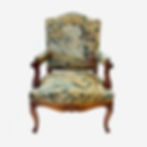 Impeccable 18th Century Louis XV Petit Point Upholstered Fauteuil