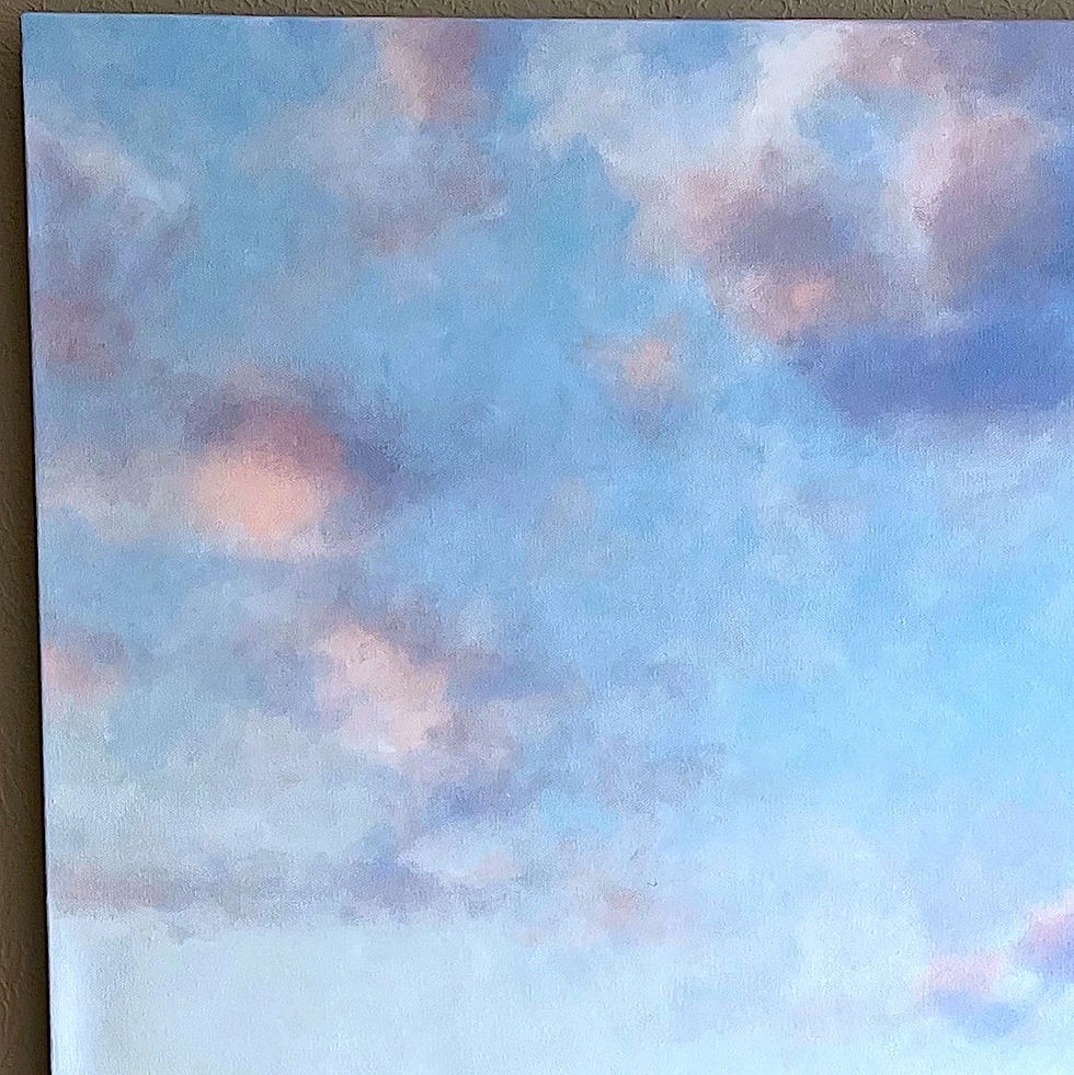 Thumbnail: SOLD: "Big Sky" Contemporary Montana Sunset Landscape Painting by James Bason