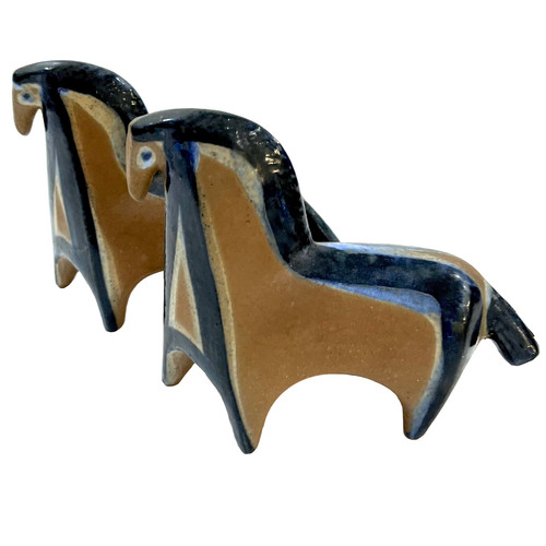 1960's Lisa Larson - Gustavberg - Swedish Lilla Zoo Horses - A