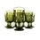 Thumbnail: SOLD: 1970's Noritake Perspective Ice Tea Goblets - Set of 8