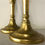 Thumbnail: SOLD: 19th Century French Cast Brass Candlesticks
