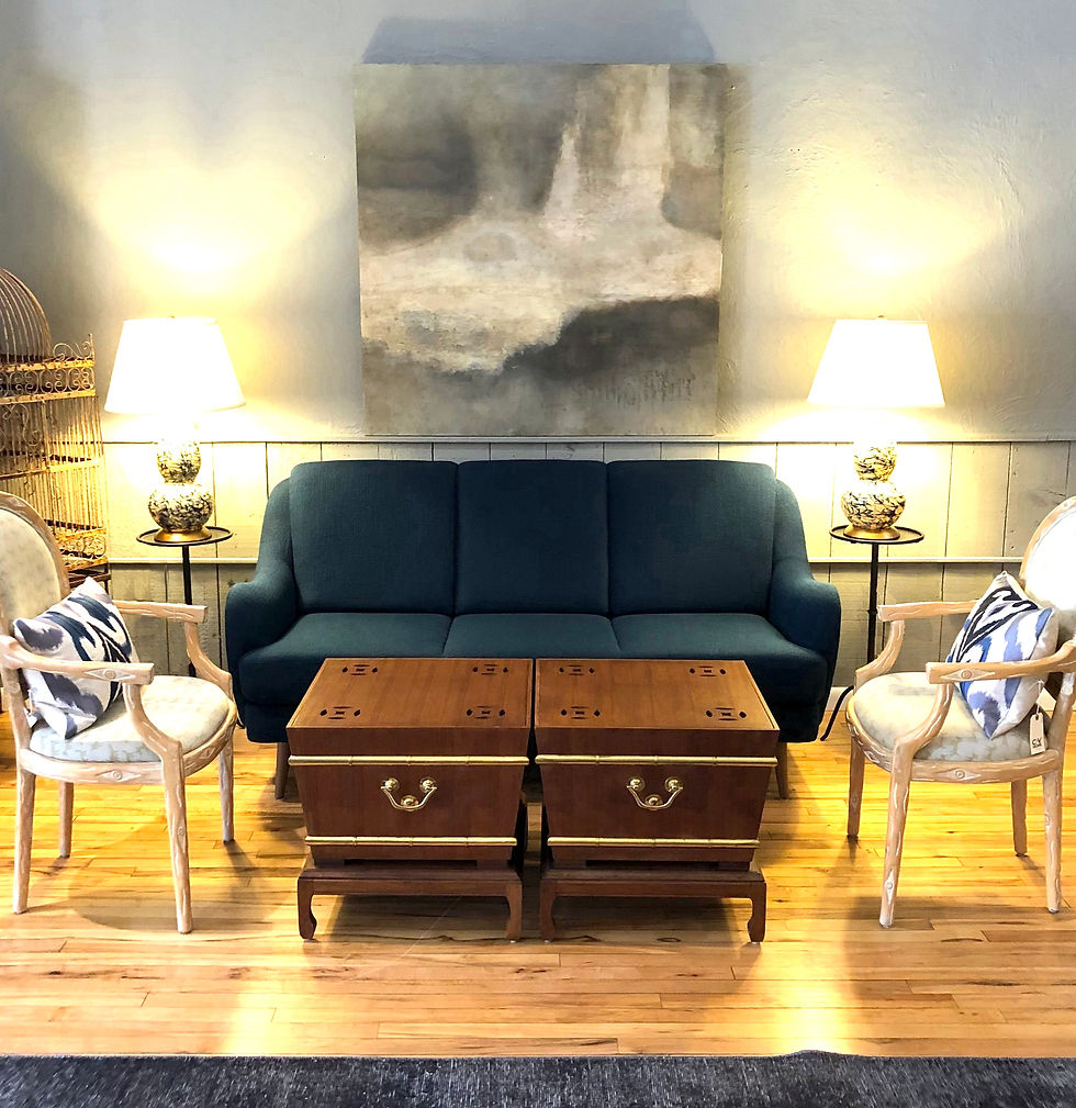 Thumbnail: SOLD: Chinese End Tables/Planters by George Zee - Pair