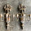 Thumbnail: SOLD: Antique Carved Gilt Italian Wall Sconces - Pair