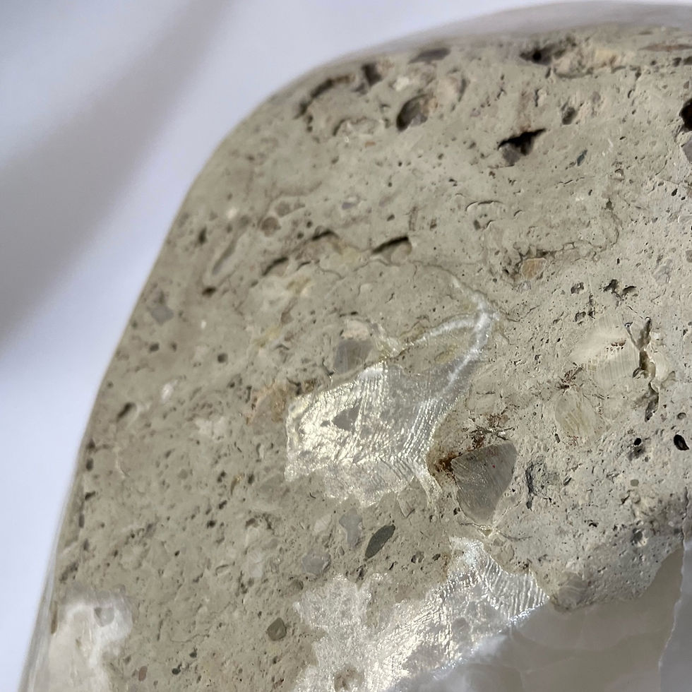 Thumbnail: Organic Modern Carved Live Edge Onyx Bowl