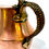 Thumbnail: SOLD: Antique Copper "Pint" Jug/Mug - Lidded With Rattan Wrapped Handle