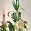 Thumbnail: SOLD: Vintage Italian Tole Daisy Chandelier - 5 Arms