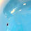 Thumbnail: Finel Mid-Century-Modern Turquoise Enamelware Bowl by Kay Franck