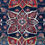 Thumbnail: Antique Asfar Triple Medallion Rug - 4'2" x 6'8"