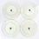 Thumbnail: Aynsley Orchard Fruit Gold Appetizer Plates - Hand-Painted - Set of Eight