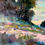 Thumbnail: South Pasadena San Gabriel Mountains Plein Air Painting by Paul Casebeer, 1980's