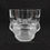 Thumbnail: SOLD: Lalique France Crystal "Hiboux" Vase - Retired